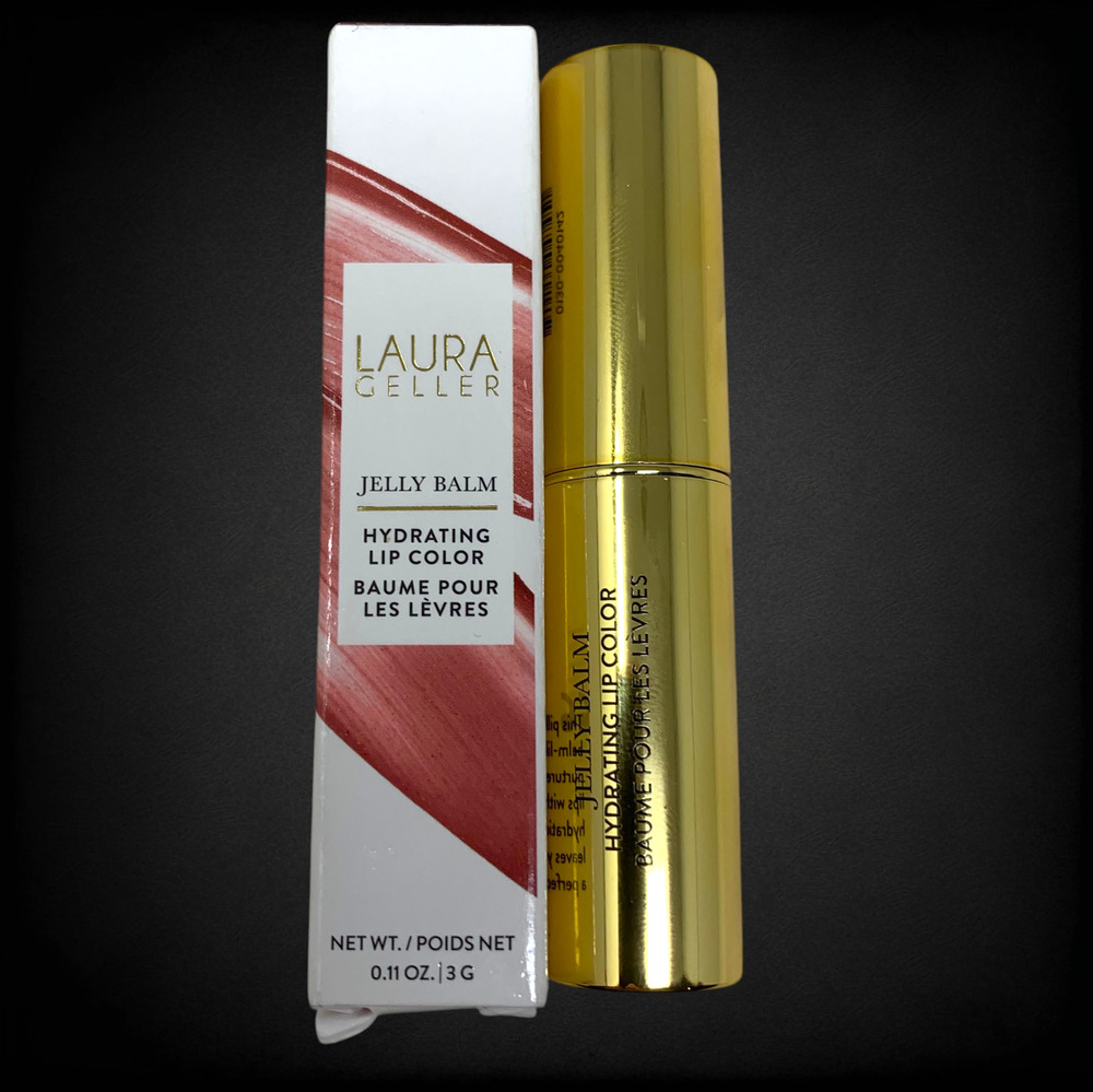 NEW Laura Geller Jelly Balm Hydrating Lip Color Terracotta Go 0.11 oz NIB